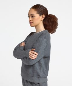 Women's Merino Blend Sweatshirt - Natural Grey Heather