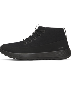 Men's Wool Runner NZ Mid Waterproof - Natural Black (Natural Black Sole)