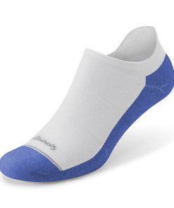 Anytime Ankle Sock - Blizzard/Royal Blue