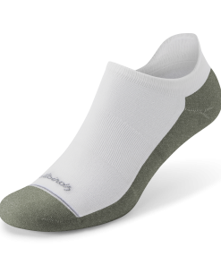 Anytime Ankle Sock - Blizzard/Thunder Green