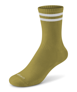 Anytime Crew Sock - Ochre (Blizzard Sole)
