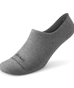 Anytime No Show Heel Grip Sock - Natural Grey Heather